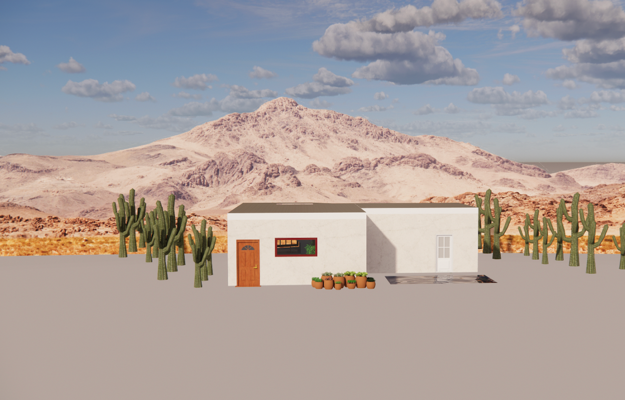 Desert Home exterior rendering